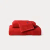 Polo Ralph Lauren Home The Polo Towel & Mat In Red