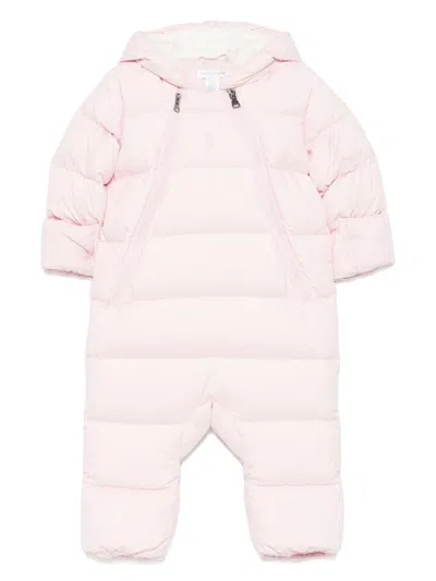 Polo Ralph Lauren Kids' Ralph Lauren Baby Girls Ripstop Snowsuit In Pink