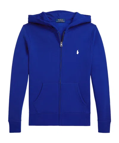 Polo Ralph Lauren Hooded Coat In Blue