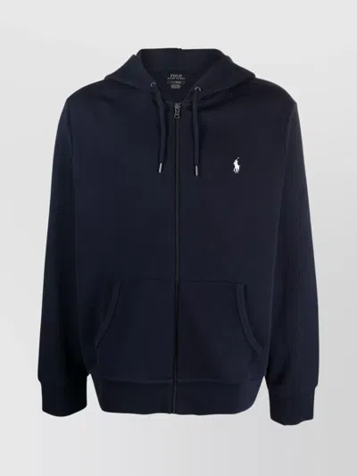Polo Ralph Lauren Hooded Cotton Blend Jersey Sweatshirt