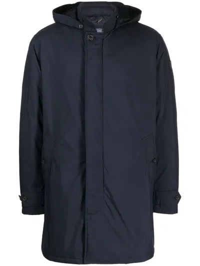 Polo Ralph Lauren Hooded Down-filled Coat In Collection Navy