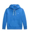 Polo Ralph Lauren Hooded Drawstring Hoodie In Blue