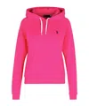 Polo Ralph Lauren Hoodie With Ribbed Cuffs And Hem In Pink