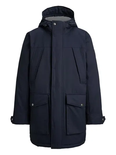 Polo Ralph Lauren Hooded Insulated Coat In Blue