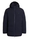 Polo Ralph Lauren Hooded Insulated Coat In Blue
