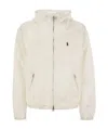 Polo Ralph Lauren Twill Jacket With Hood In White