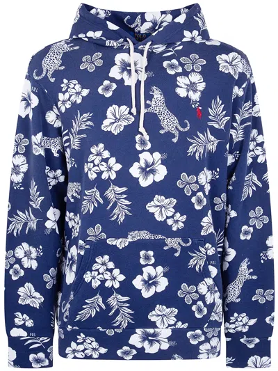 Polo Ralph Lauren Hooded Long Sleeves Sweatshirt In Multi
