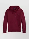 Polo Ralph Lauren Hooded Loopback Fleece Sweater In Red