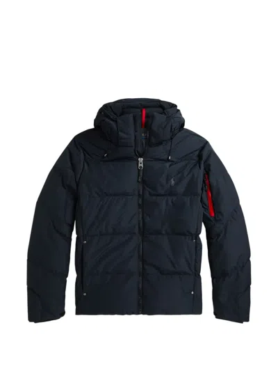 Polo Ralph Lauren Hooded Padded Jacket In Blue
