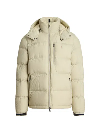 Polo Ralph Lauren Hooded Quilted Jacket In Multi