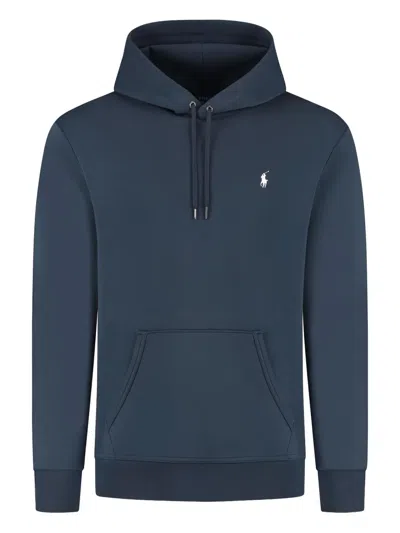 Polo Ralph Lauren Hooded Sweatshirt In Blue