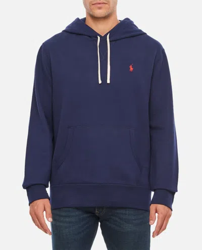 Polo Ralph Lauren Hooded Sweatshirt In Blue
