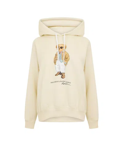 Polo Ralph Lauren Hooded Sweatshirt In Brown