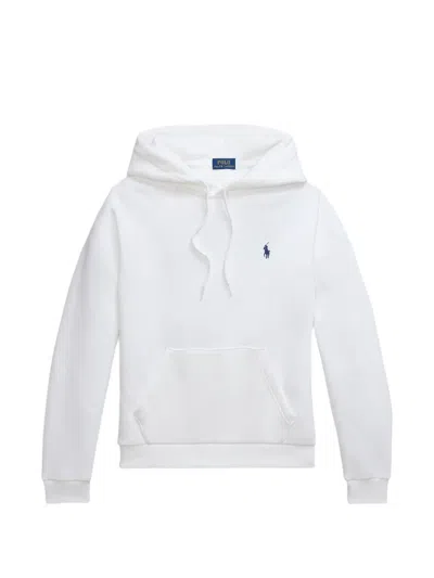 Polo Ralph Lauren Hooded Sweatshirt In White