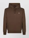Polo Ralph Lauren Cotton Blend Sweatshirt With Iconic Embroidery In Brown