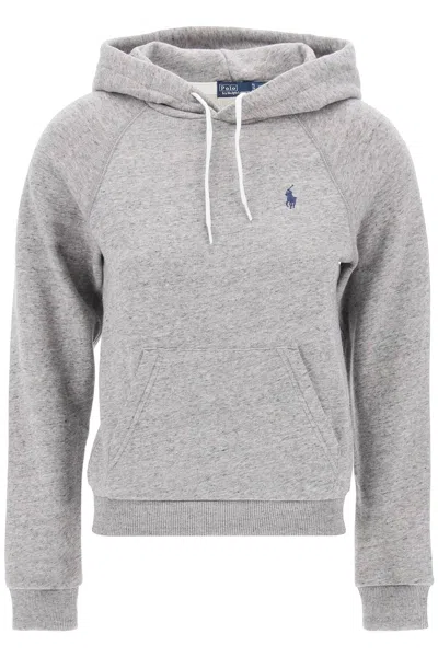 POLO RALPH LAUREN HOODED SWEATSHIRT WITH EMBROIDERED LOGO