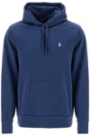 Polo Ralph Lauren Hooded Sweatshirt With Embroidered Pony In Navy