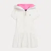 Polo Ralph Lauren Kids' Hooded Terry Cover-up In White