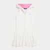 Polo Ralph Lauren Hooded Terry Cover-up In Nevis/harbor Island Blue