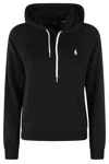 Polo Ralph Lauren Prl Shrknhd Long Sleeve Sweatshirt In Black