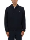 Polo Ralph Lauren Long Sleeve Performance Sweatshirt In Blue