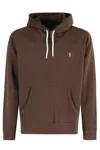 Polo Ralph Lauren Long Sleeve Shirts Man Ralph Lauren - Lspohood M2 Long Sleeve Knit - Brown In Brown