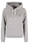 Polo Ralph Lauren Hoodie Long Sleeve Sweatshirt In Gray