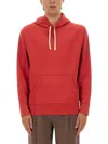 Polo Ralph Lauren Hoodie In Red