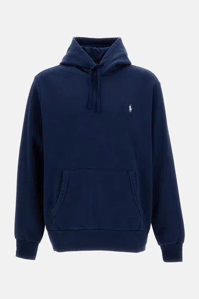 Polo Ralph Lauren Hoodie Sweatshirt In Blue