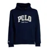 Polo Ralph Lauren Hoodie With Logo In Blue