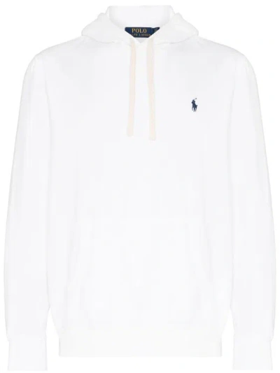 Polo Ralph Lauren Hoodie With Logo In White