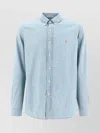 Polo Ralph Lauren Cotton Chambray Button-down Shirt In Blue