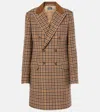 Polo Ralph Lauren Double-breasted Herringbone Coat In Multicoloured