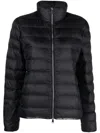 Polo Ralph Lauren Polo Pony-embroidered Padded Jacket In Black