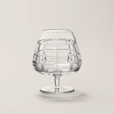 Polo Ralph Lauren Hudson Plaid Brandy Glass In Clear
