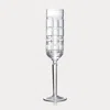 Polo Ralph Lauren Hudson Plaid Champagne Flute In Clear