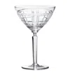 Polo Ralph Lauren Hudson Plaid Martini Glass In Clear