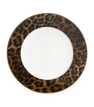 Polo Ralph Lauren Hutchinson Dinner Plate In Animal Print
