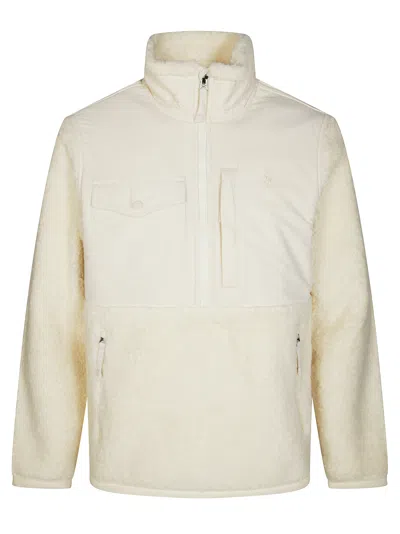 Polo Ralph Lauren Hybrid Half-zip Pullover In White