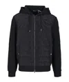 Polo Ralph Lauren Multi-layered Hoodie Jackets Blue In Black