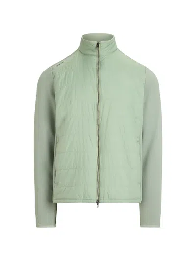 Polo Ralph Lauren Hybrid Quilted Jacket In Green