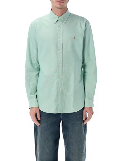Polo Ralph Lauren Iconic Custom Fit Oxford Shirt In Multi