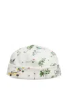 Polo Ralph Lauren Illustration-print Cotton Beanie In White