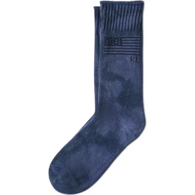Polo Ralph Lauren Indigo Piece Dye Boot Socks