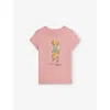 Polo Ralph Lauren Bear-print T-shirt In Pink