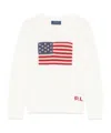 Polo Ralph Lauren Logo-embroidered Cotton Jumper In White