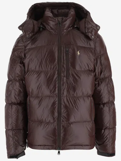 Polo Ralph Lauren Insulated Bomber Jacket For Men In Brown