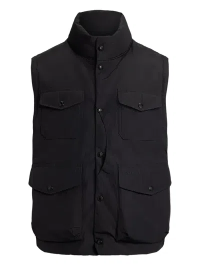 Polo Ralph Lauren Insulated Flap-pocket Gilet In Blue