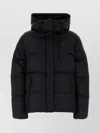 Polo Ralph Lauren Insulated Hooded Quilted Jacket In Black