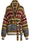 Polo Ralph Lauren Intarsia-knit Cardigan In Yellow